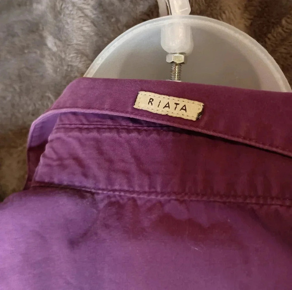 WRANGLER Riata Classic Western Rancher Purple button up (#906) - Picture 4 of 7